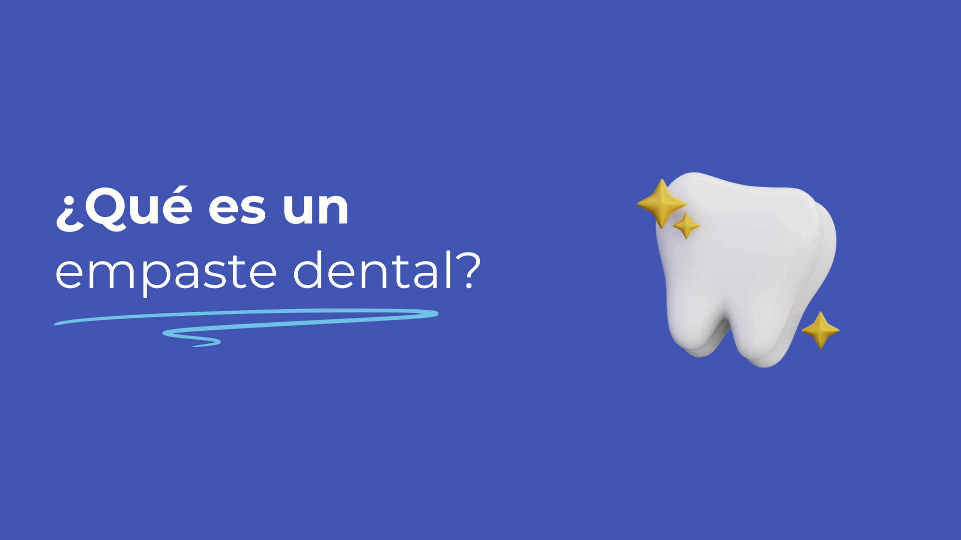 ¿Qué es un empaste dental?
