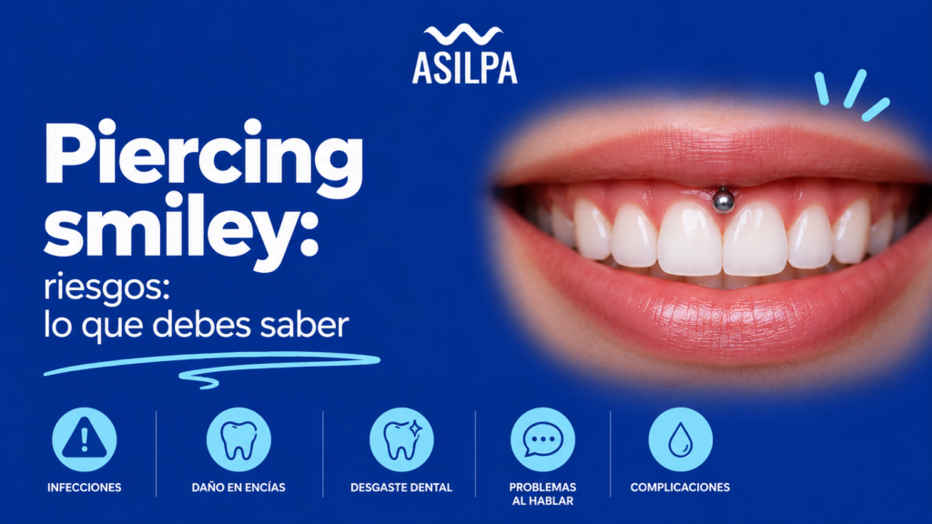 Piercing smiley riesgos: lo que debes saber