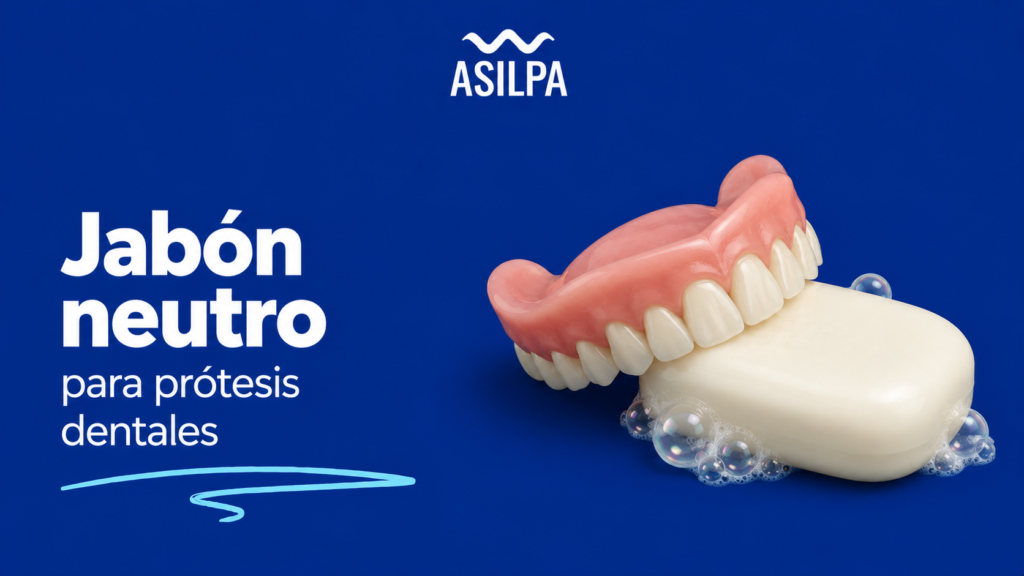 Jabón neutro para prótesis dentales