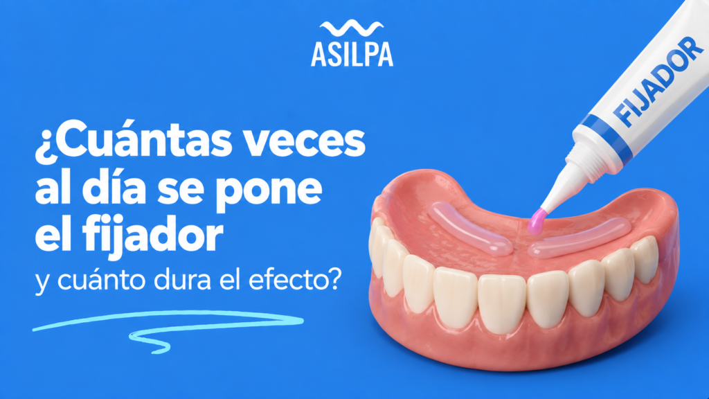 Cuántas veces al día se pone el fijador y cuánto dura el efecto
