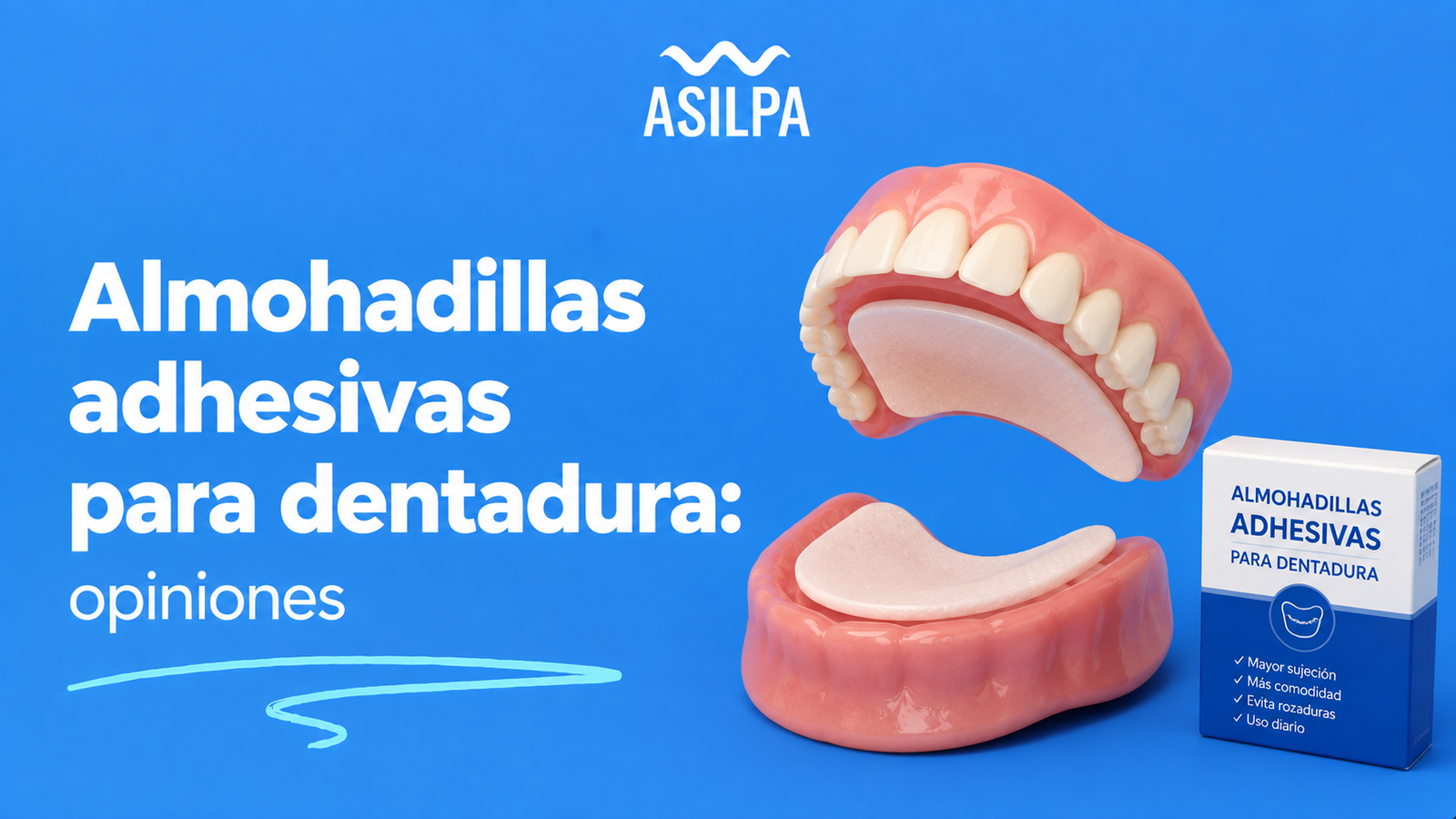 Almohadillas adhesivas para dentadura: opiniones reales